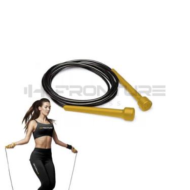 Imagem de Corda De Pular AMARELO Exercício Funcional Academia Fitness Profission