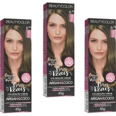 Imagem de Beauty Color Tintura 6.0 LOURO ESCURO 45gr (03 Unidades) Cores Normais