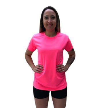 Imagem de Camiseta Dryfit Academia Esportiva - SWG, Rosa, G