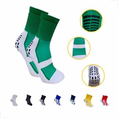 Imagem de Meia Antiderrapante Esportiva Infantil 27 ao 34 - Roncato Store, Verde