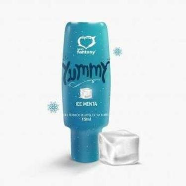 Imagem de Yummy Gel T&eacutermico Beij&aacutevel 15ml Ice Menta - Sexy Fantasy