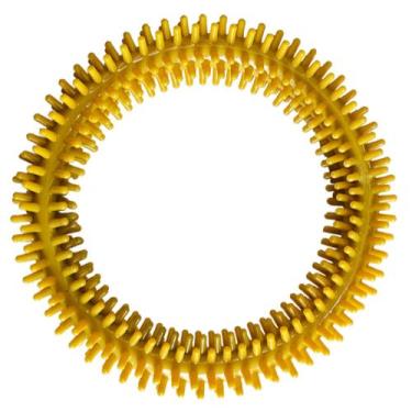 Imagem de Brinquedo para Cães Interativo Espinho Anemona Grande Nospet, Amarelo