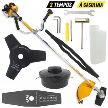 Imagem de Roçadeira Profissional Vulcan VR260H 2T 26CC 0,9CV com Lâmina Extra de