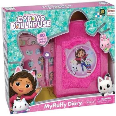 Imagem de Gabbys Dollhouse Diario de Pelucia FUN