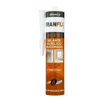 Imagem de Selante Acrílico Base De Água Franfix Silicone Branco 500g Franfix