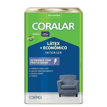 Imagem de Tinta Coral Latex + Econômica Neblina Paulista 18 Litros