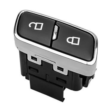 Imagem de Botão de interruptor de fechadura de porta adequado para Ford F150 F250 F350 F450 F550 Super Duty Explorer Edge Fusion Escape C-Max 2013-2020, substitui BB5Z-14028-DA 901-217 BB5T-14017-DCW, lado do