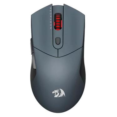 Imagem de Mouse Gamer Redragon St4r Pro M917GB 26000 DPI Sem Fio, cinza