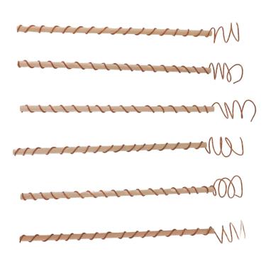 Imagem de Bobina de Cobre da Antena do Jardim do Apoio Estável das Estacas da Eletrocultura de 6 Pces Com Fios da Cultura Elétrica para Plantas Crescentes