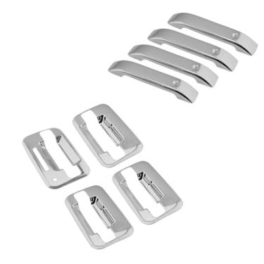 Imagem de SEGADEN Capa de maçaneta cromada compatível com Ford F-150 F150 2005-2008 Lincoln Mark LT 2004-2014 (4 portas com chave sem abertura de passageiro) XG7705