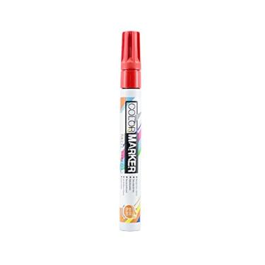 Imagem de Marcador Color Marker Multiuso à Base de Óleo Acrilex 507 Vermelho Fogo - 83020-507