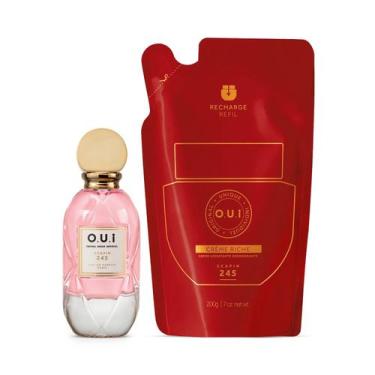 Imagem de Combo Scapin 245: Eau de Parfum 75ml + Crème Riche Refil 200g - O.U.i