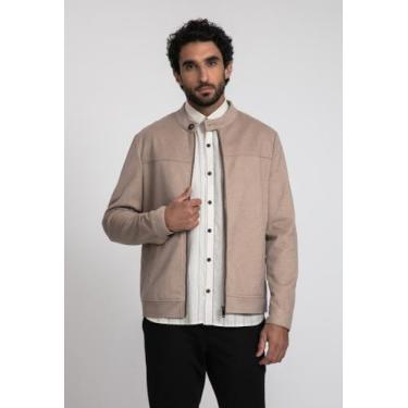 Imagem de Jaqueta Docthos Slim Malha Maquinetada, 040 areia, EG