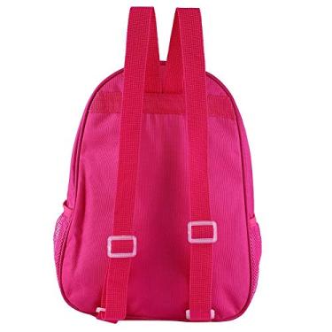 Imagem de Mochila Bordada para Dança de balé Feminina, Bolsa Esportiva de Ombro para Crianças, Rosa, Vermelho, Pano de Nylon, Livro A4, Telefone (Rosa Vermelha)
