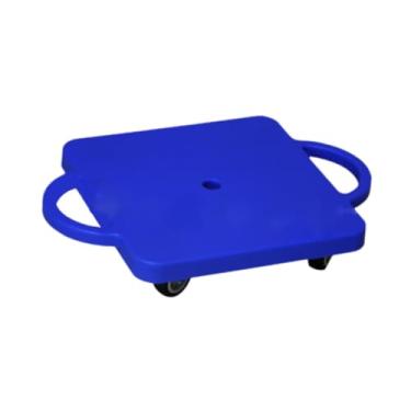 Imagem de simhoa Sports Scooter Board With Handles for Kids Motor Habilidades Multifuncionais de Educação Física Sent Down Scooter para o quintal da academia, Azul