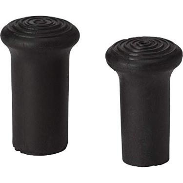 Imagem de Komperdell Ponta de borracha regular para bastão de caminhada, preta