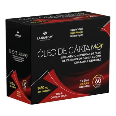 Imagem de Óleo de Cártamo + Gengibre + Guaraná (60 Cápsulas) - Antioxidante e anti-inflamatório, Auxilia também no funcionamento cardíaco, controlando os níveis de colesterol LDL
