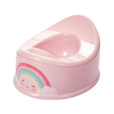 Imagem de Urinol Plasútil Troninho Infantil Penico Assento Sanitário, Arco-íris