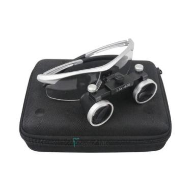 Imagem de Lupas Cirúrgicas Dentárias Ultraleves 2.5x 3.5x Lupa Binocular Com Far