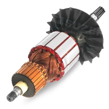 Imagem de Induzido Rotor Para Martelo Bosch 11388 Gsh 388 220v - Genérica