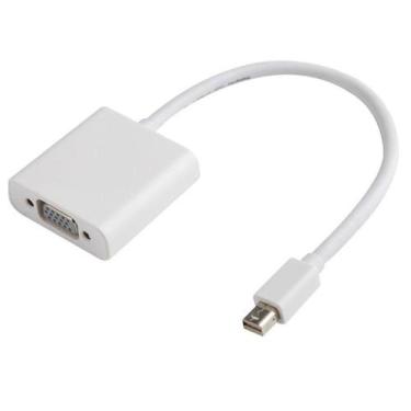 Imagem de Adaptador Display Mini Portátil Para Vga 15Cm Branco Adap004 - Exbom