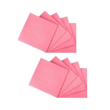 Imagem de IEUDNS 10 peças de panos de limpeza, panos de lavar louça, de prato, de limpeza laváveis, de prato de cozinha para panelas, pratos, pias, panelas, Rosa