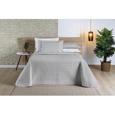 Imagem de Cobre Leito Madri Casal Padrão Algodão 200 Fios Varias Cores - Doce La