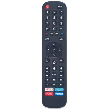 Imagem de Controle remoto de substituição compatível com Hisense Smart TV 55A6101EM 65A6181M 43A6101EM 50A6101EM 55H6090F 55H6030F 40H5509 43H7709 43H6070F 43H6020F 500F H7709 50H6090F 50H6030F 55H7709 65H7709