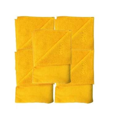 Imagem de Kit Com 6 Flanela Kers 40x60cm Microfibra Premium