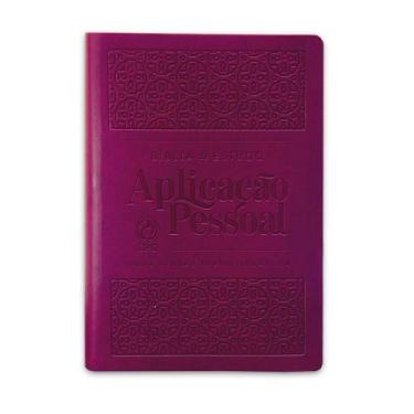 Imagem de Biblia de estudo aplicacao pessoal grande luxo vinho (nvt) - CPAD