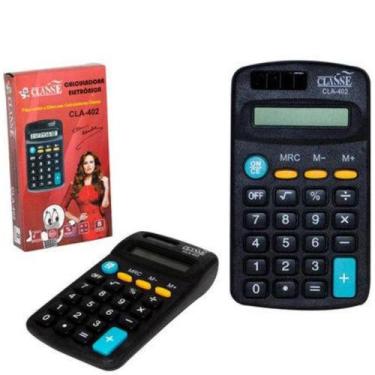 Imagem de Calculadora Compacta Pequenos Negócios Estudantes E - Blackwatch