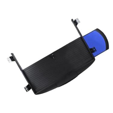 Imagem de AFXGUSD Bandeja para Teclado Sob a Mesa com Função de Puxar para Uso Do Computador, Preto, Tamanho real