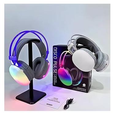 Imagem de Fone De Ouvido Sem Fio Bluetooth Com LED Disco Pulse PG580