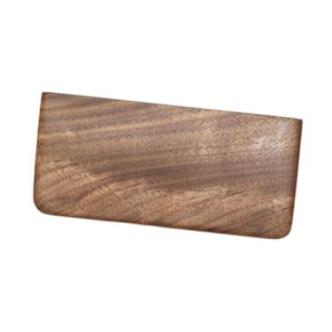 Imagem de Generic Descanso de pulso para teclado de madeira, antiderrapante, uso confortável universal, mouse pad de 6,69 x 3,15 polegadas para teclados mecânicos, Borda Redonda