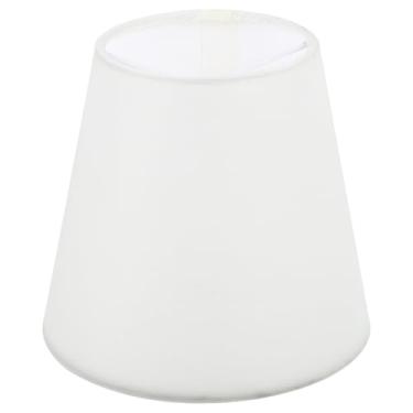 Imagem de Totority Clipe de tecido - abajur de bolha, abajur de tecido barril para abajur de mesa e luz de chão, decoração artesanal de linho natural