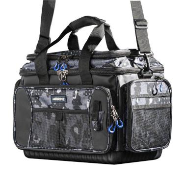 Imagem de Bolsa Pesca Marine Sports M-BP25C 30x50x30cm Com Caixa Nylon Resistente