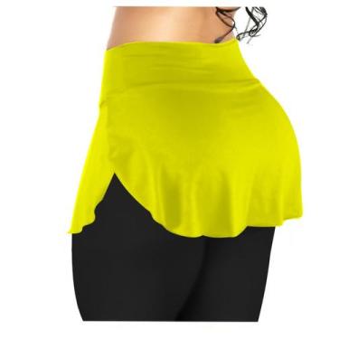 Imagem de saia tapa bumbum - topbrasil , Amarelo, PP