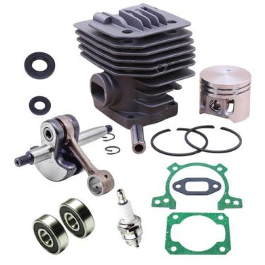 Imagem de Cilindro Pistão Virabrequim Vela Para Roçadeira Stihl Fs220 - Bjb Equi