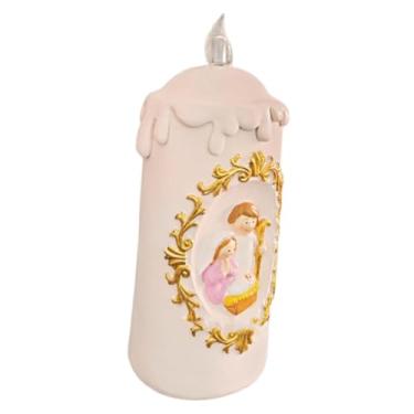 Imagem de Generic Presépio com velas sem para ambientes internos, Presépio eletrônico de Natal com LED e luz,