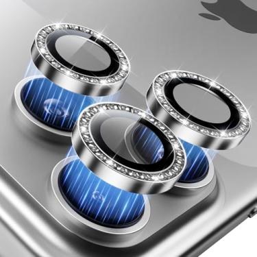 Imagem de Hoerrye Protetor de lente de câmera para telefone 17 Pro Max/17 Pro - [Top 9H + vidro temperado - grau militar de 3,5 m] Capa protetora de tela de câmera HD para iPhone, compatível com capa de iPhone