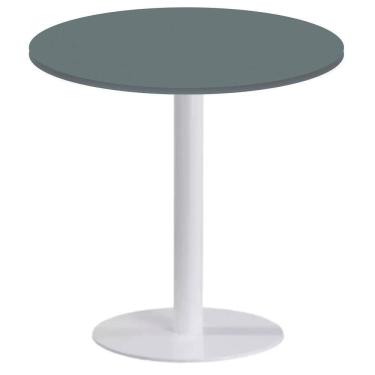 Imagem de Mesa Pisa Beta Fratini Disco Redondo Branco Tampo MDP