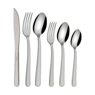 Imagem de Faqueiro Tramontina Búzios em Aço Inox 36 Peças