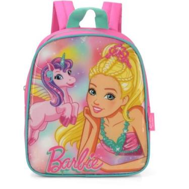 Imagem de Mochila Infantil Barbie Petit P Verde - Luxcel