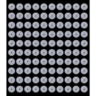 Imagem de heyous 100 peças de clipe de placa de unha de plástico pequeno gancho de exibição de produto gancho antiderrapante dispositivo hardware Pegboard gancho