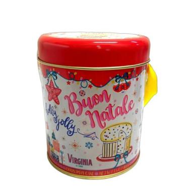 Imagem de Panettone Clássico Lata Buon Natale Vermelha Virginia  1kg
