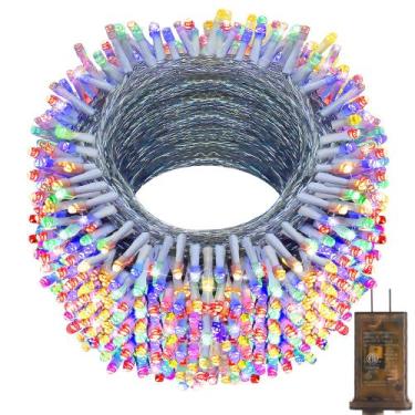 Imagem de Luzes de corda de Natal KNONEW 600 pés 1500 LED multicoloridas