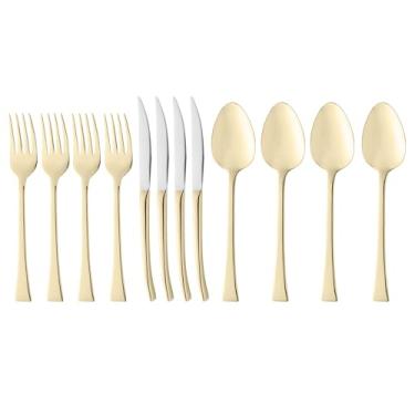 Imagem de WOLFF - Faqueiro Berna 12 Peças Dourado Aço Inox