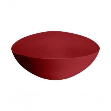 Imagem de Saladeira Triangular Essential 28,2 X 27,8 X 10,5 Cm 3,5 L Vermelho Bo