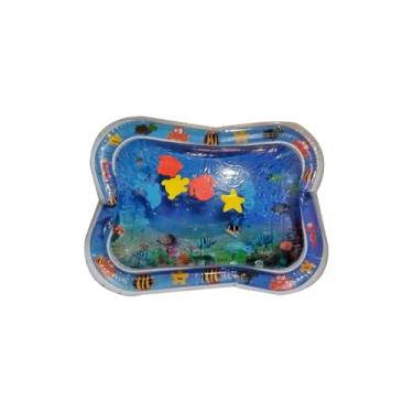 Imagem de Tapete Água Infantil Bebê Inflável Esteira Atividades Sensorial Menino Menina Fundo do Mar