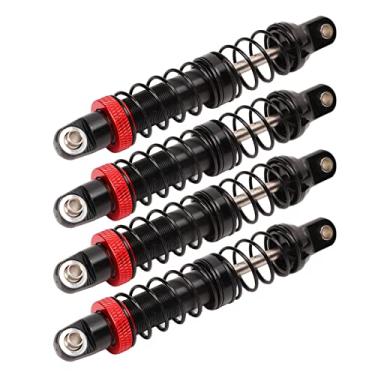 Imagem de Zerodis Absorvedor de Choques Rc Suprimentos Externos Modelos Brinquedos Modelo Acessórios de Carro Acessórios de Carro Design de Mola Redução de Vibração Ajustável Adequado para Axial Scx10 e (80mm)
